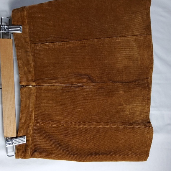 Forever 21 Brown Corduroy Skirt Size M - Picture 4 of 5